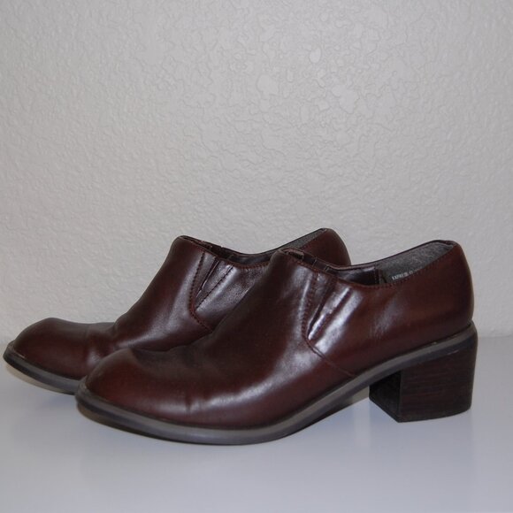 Express St. Michel Genuine Leather Shoes, Women Size US 8.5, Brown - Picture 7 of 13